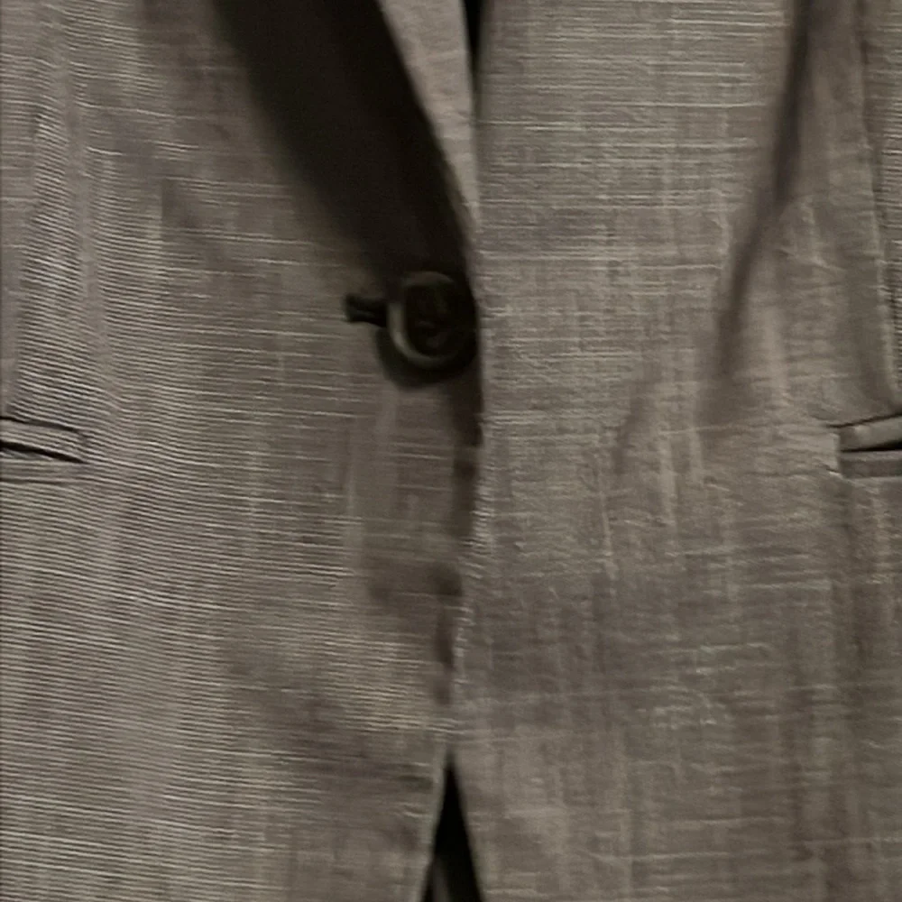 Ann Taylor Loft 16 Gray Blazer Jacket